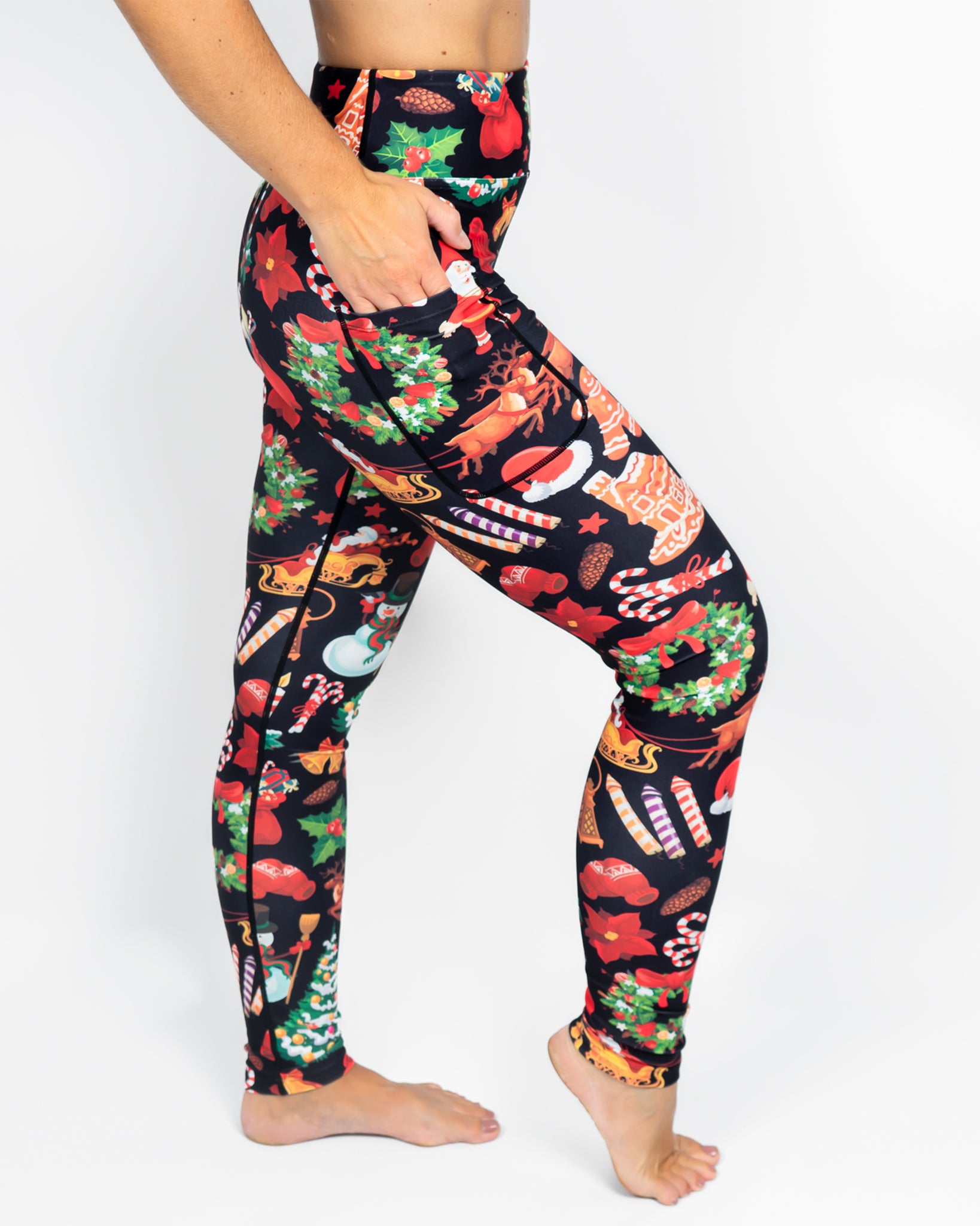 Signature Christmastide Leggings - Huabo
