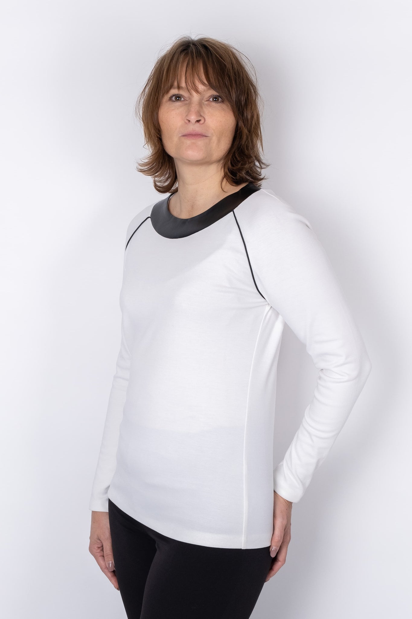 EMMA JUMPER råhvid - PAROL