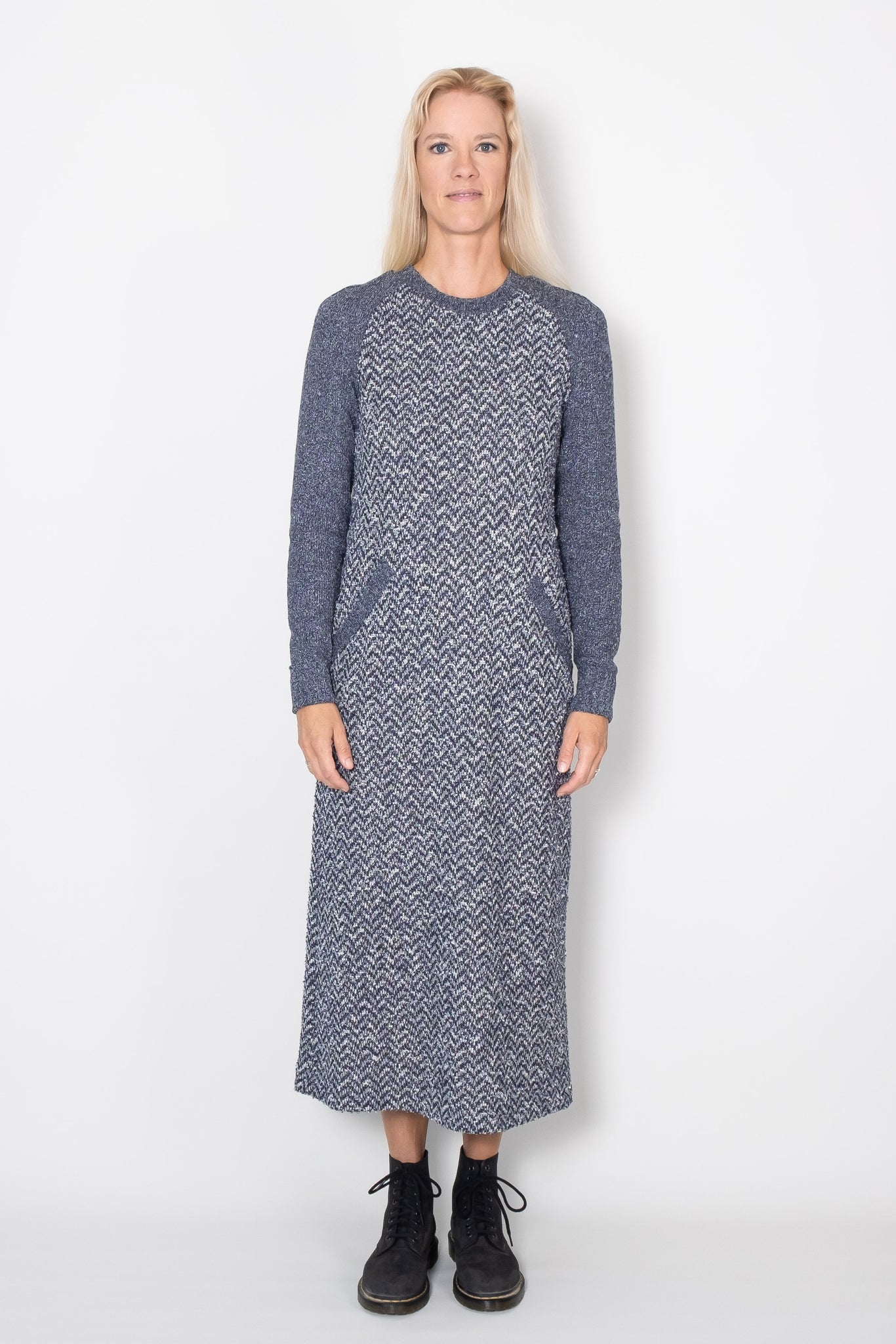 Jacquardvævet Jersey Kjole DOPPIA - PAROL