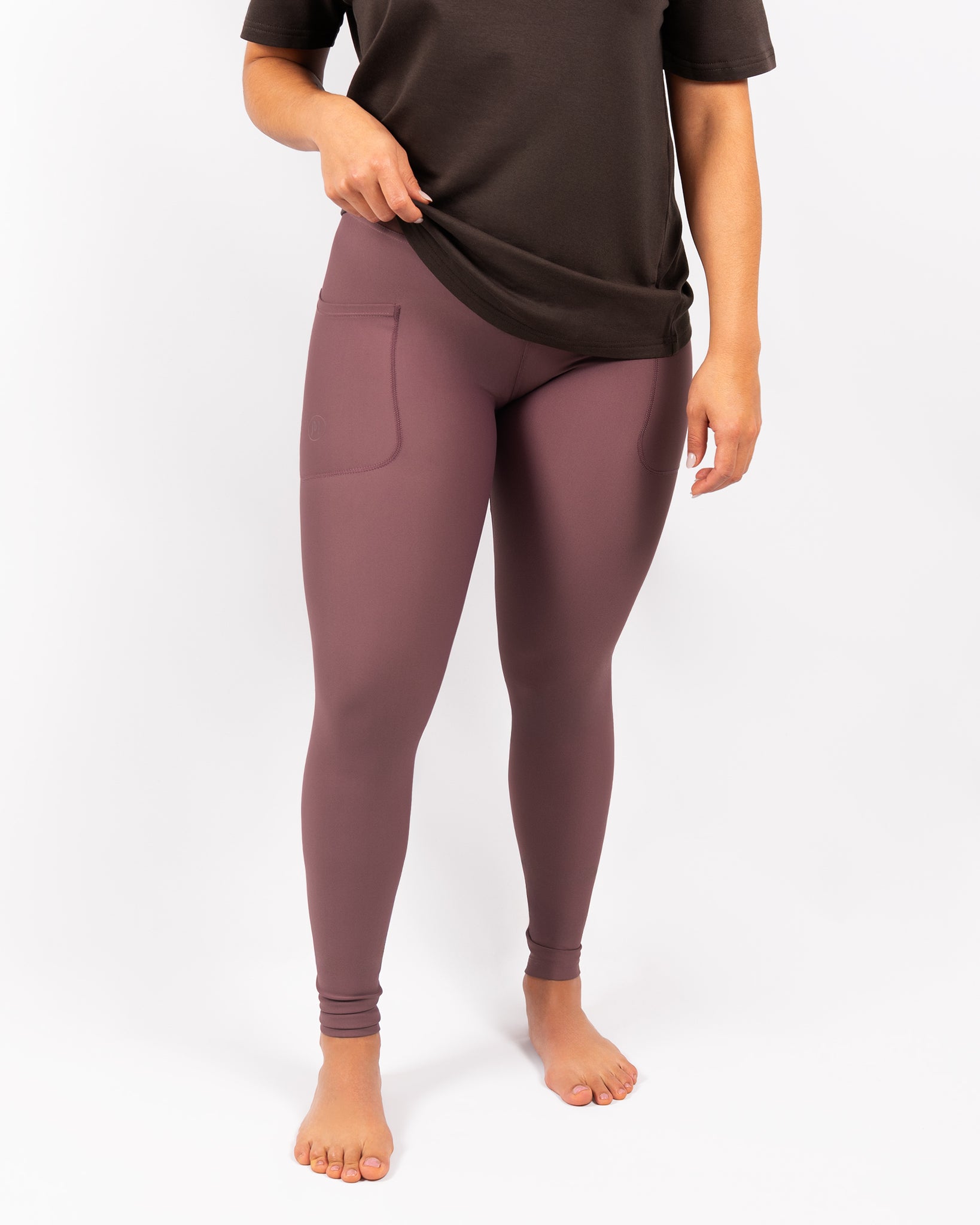 Signature Dusty Rose Leggings - Huabo
