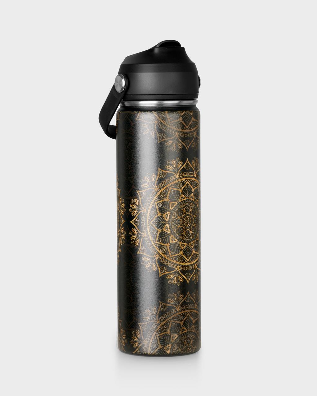 Luna Golden Mandala Water Bottle 650ml - Yongkang