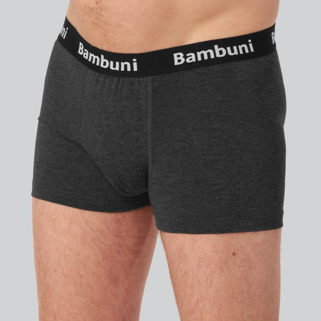 Bambus inkontinens underbukser i koksgrå - Bambuni