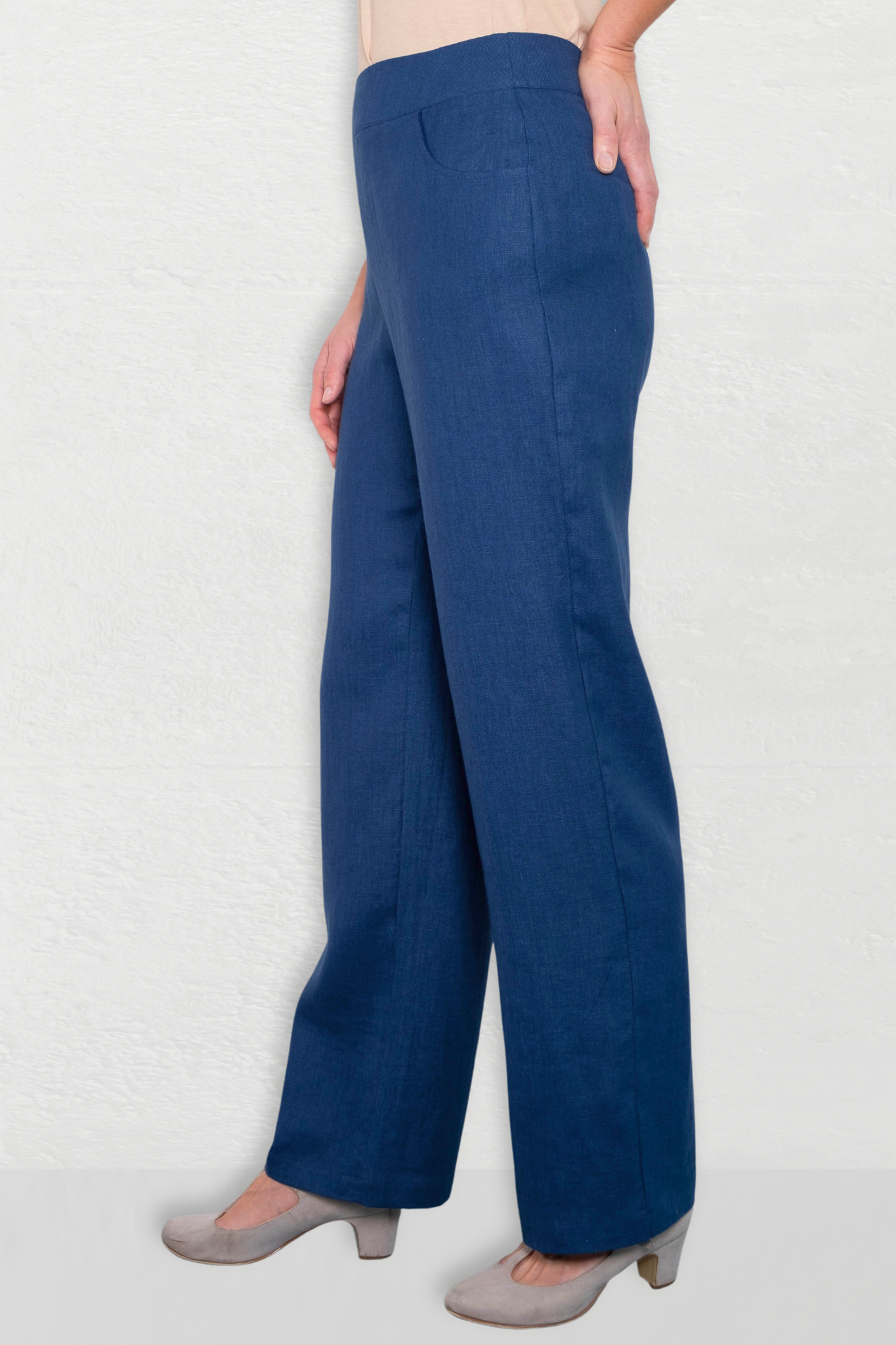 BABETTE HØR BUKSER mørkeblå - PAROL