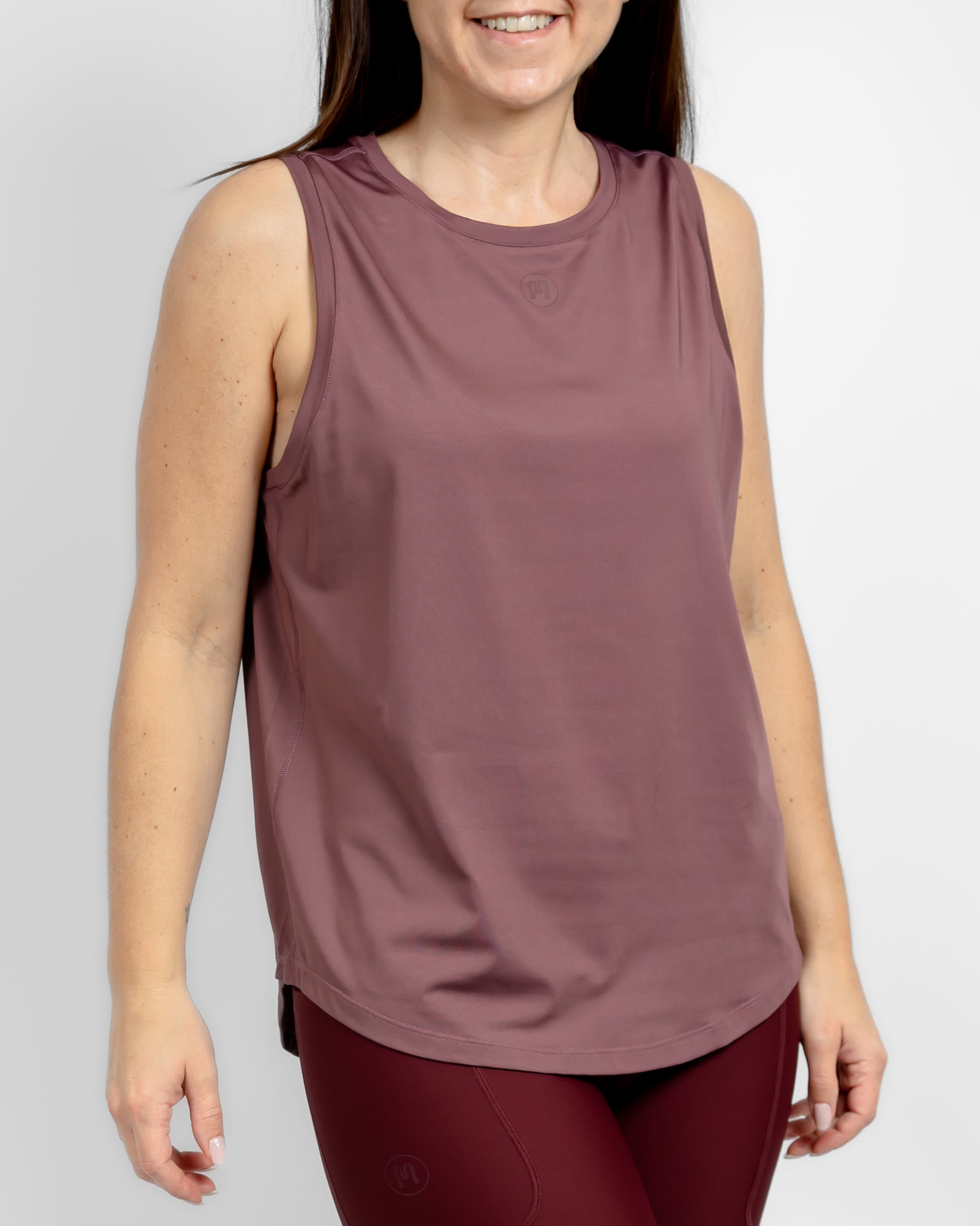 Lea Dusty Rose Sports Top - Huabo