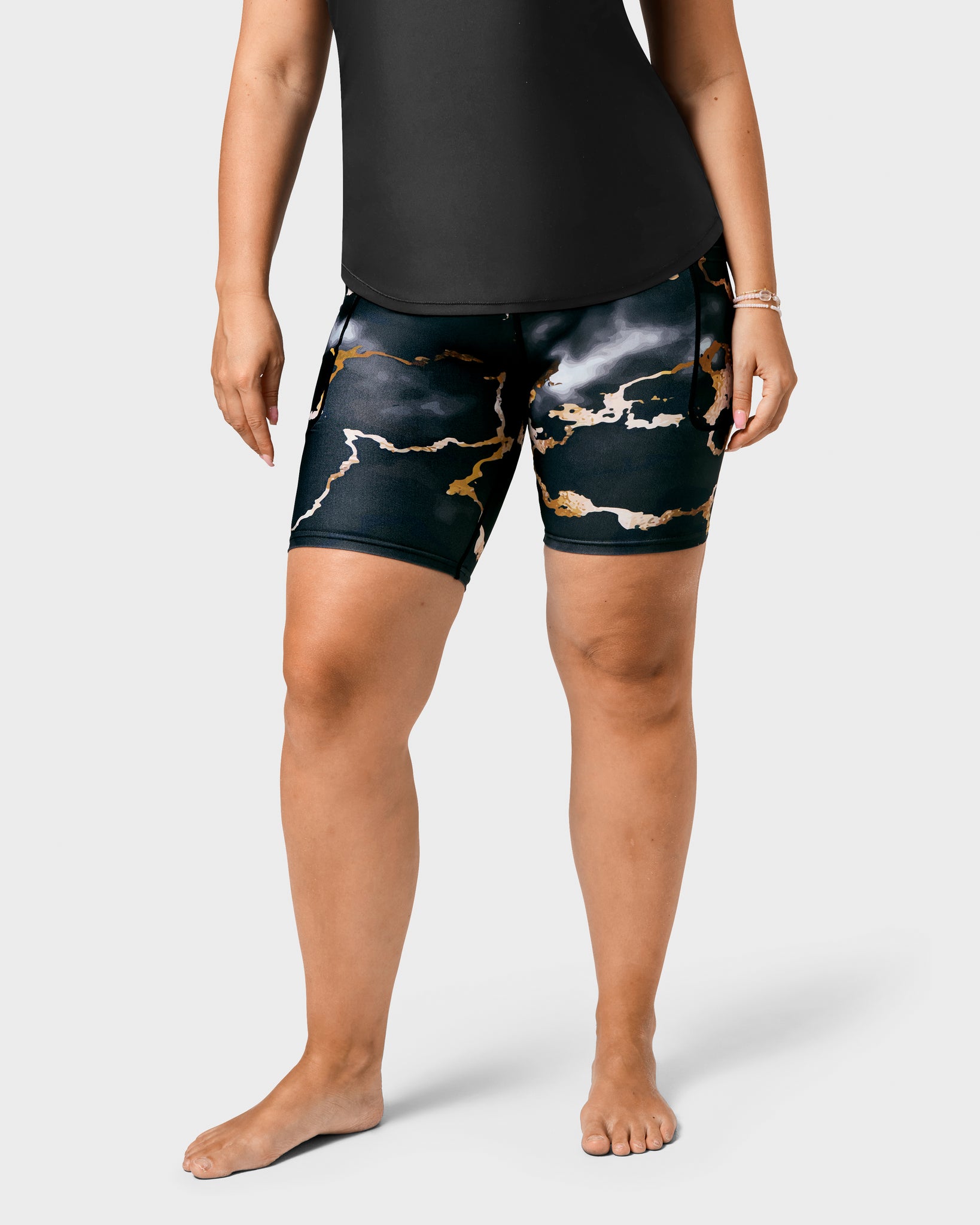 Signature Marble Shorts - Huabo