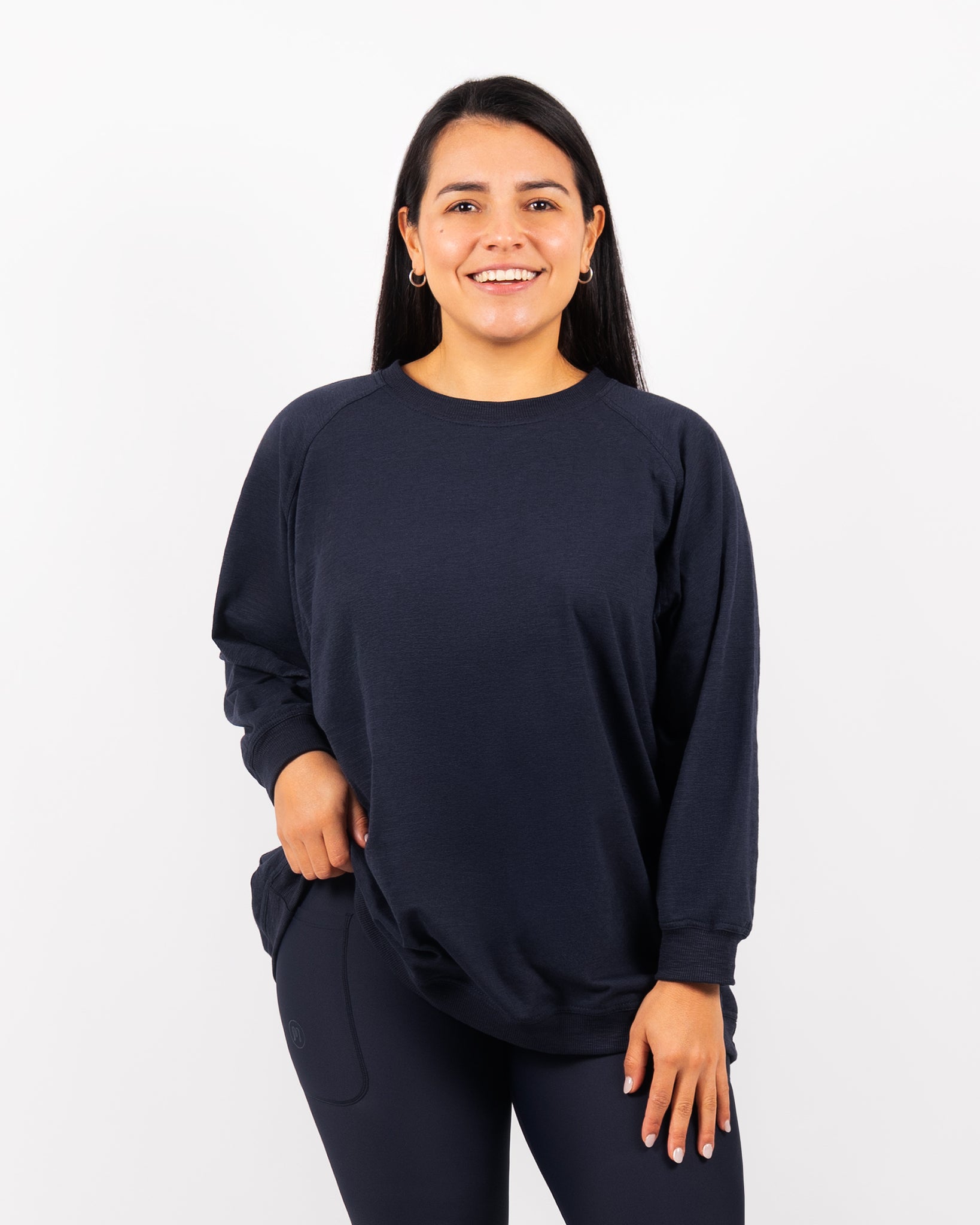 Marley Relaxed Deep Blue Shirt - UTG