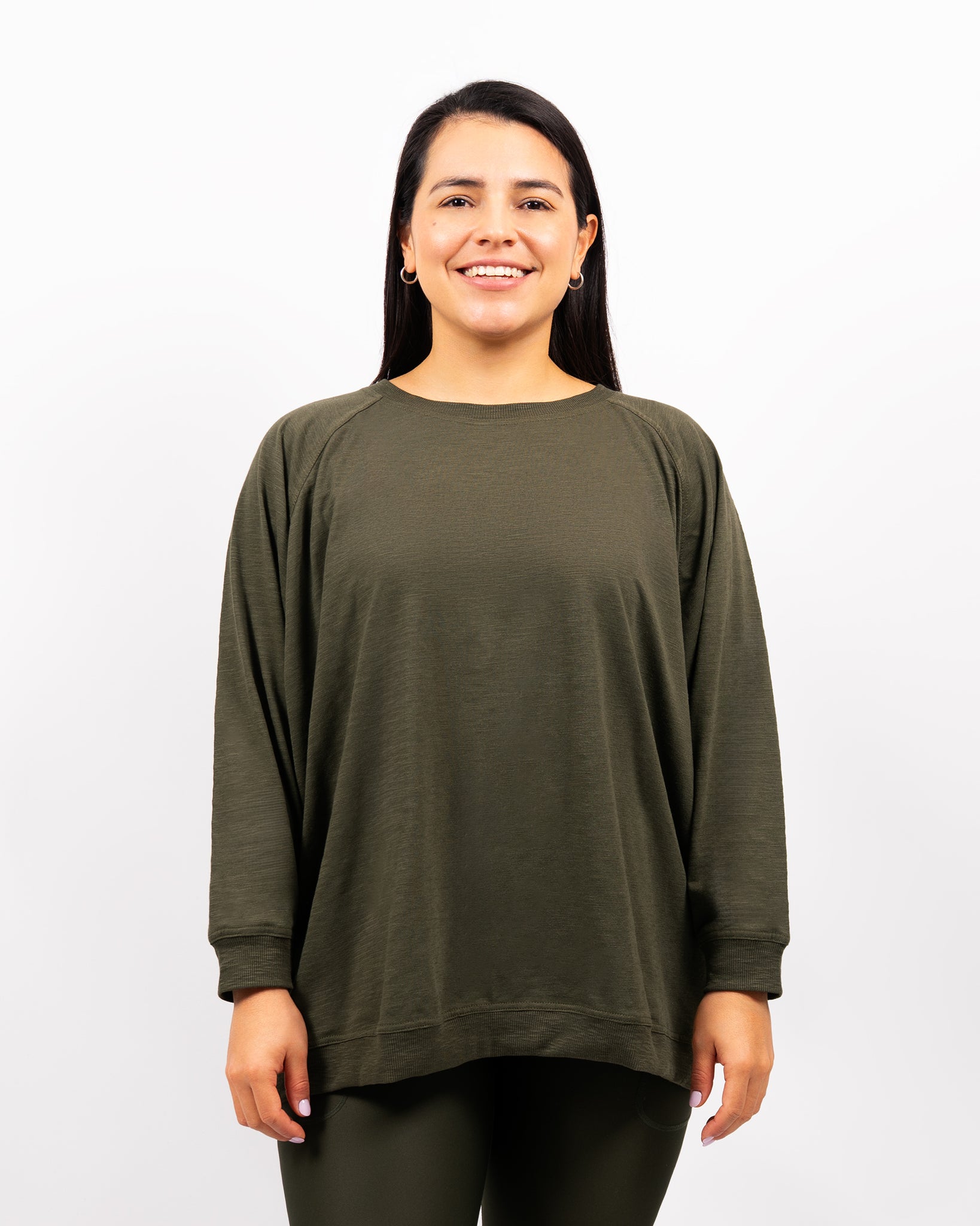 Marley Relaxed Deep Olive Shirt - UTG