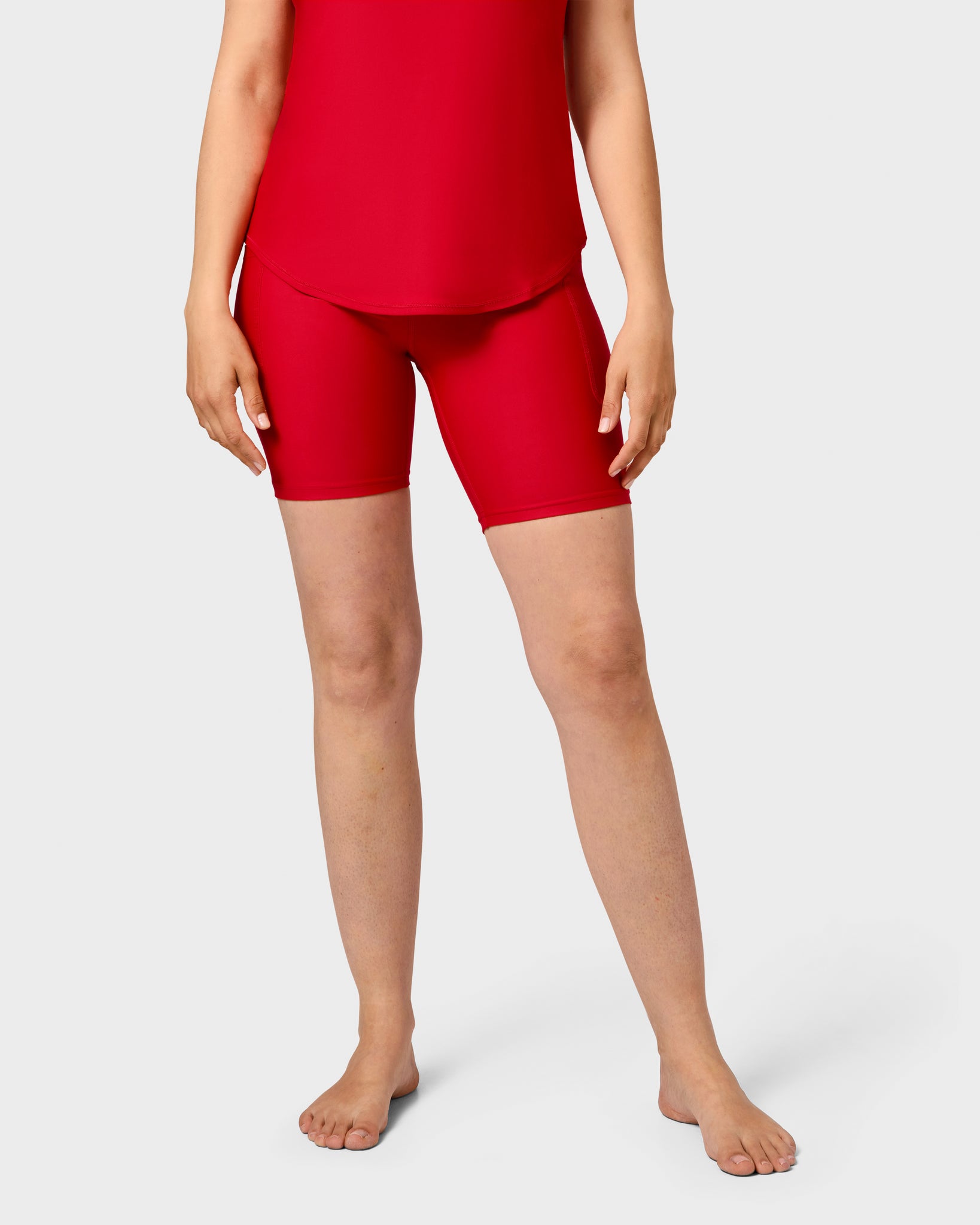 Signature Maroon Shorts - Shanghai Neil