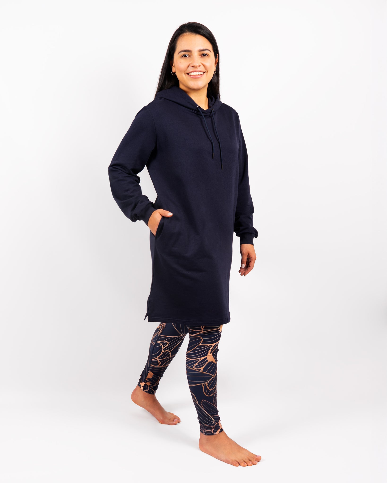 Naomi Everyday Deep Blue Tunic - Smartgroup
