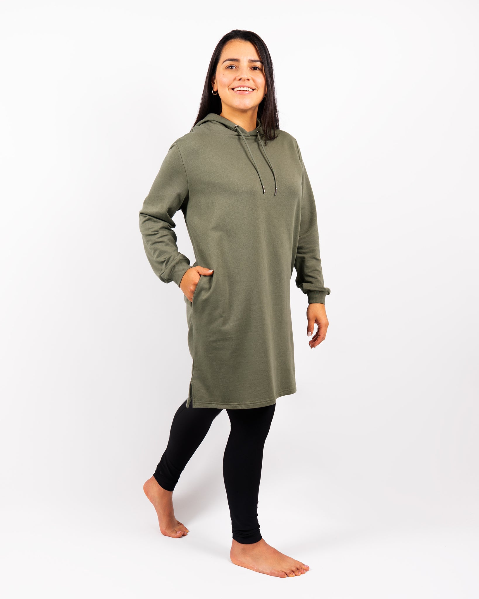 Naomi Everyday Dusty Green Tunic - Smartgroup