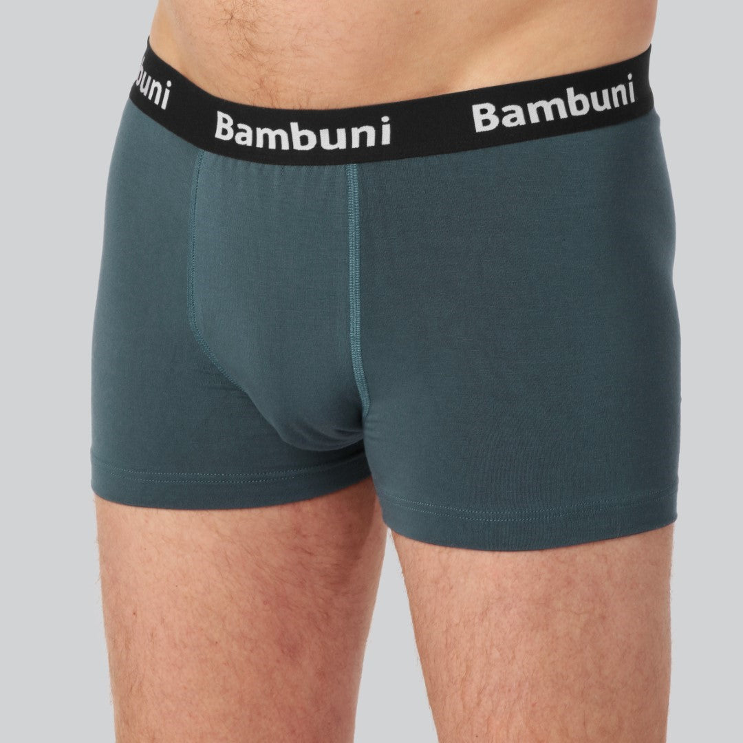 Bambus inkontinens underbukser i petrol - Bambuni