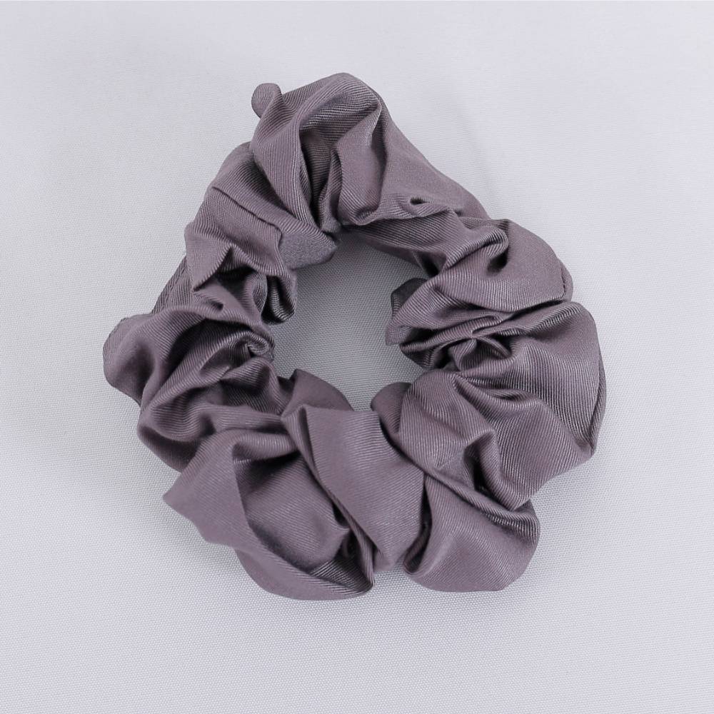 Bambus scrunchie i koksgrå - Bambuni