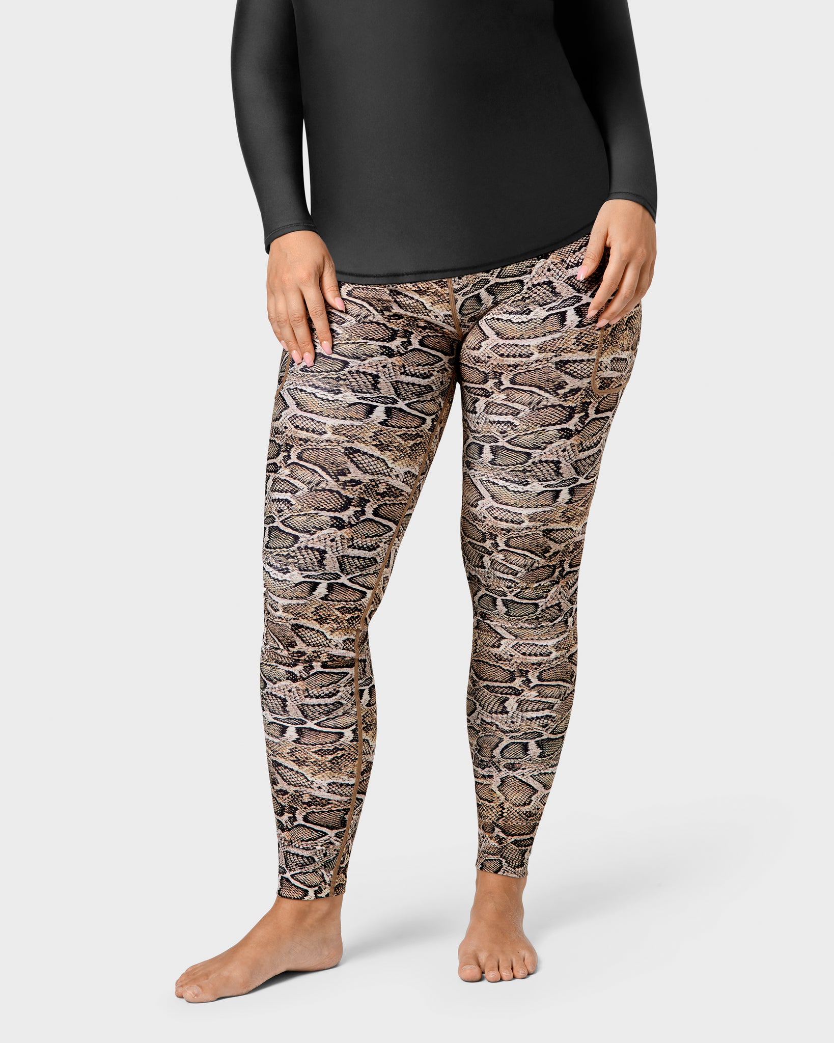 Signature Snake Leggings - Huabo