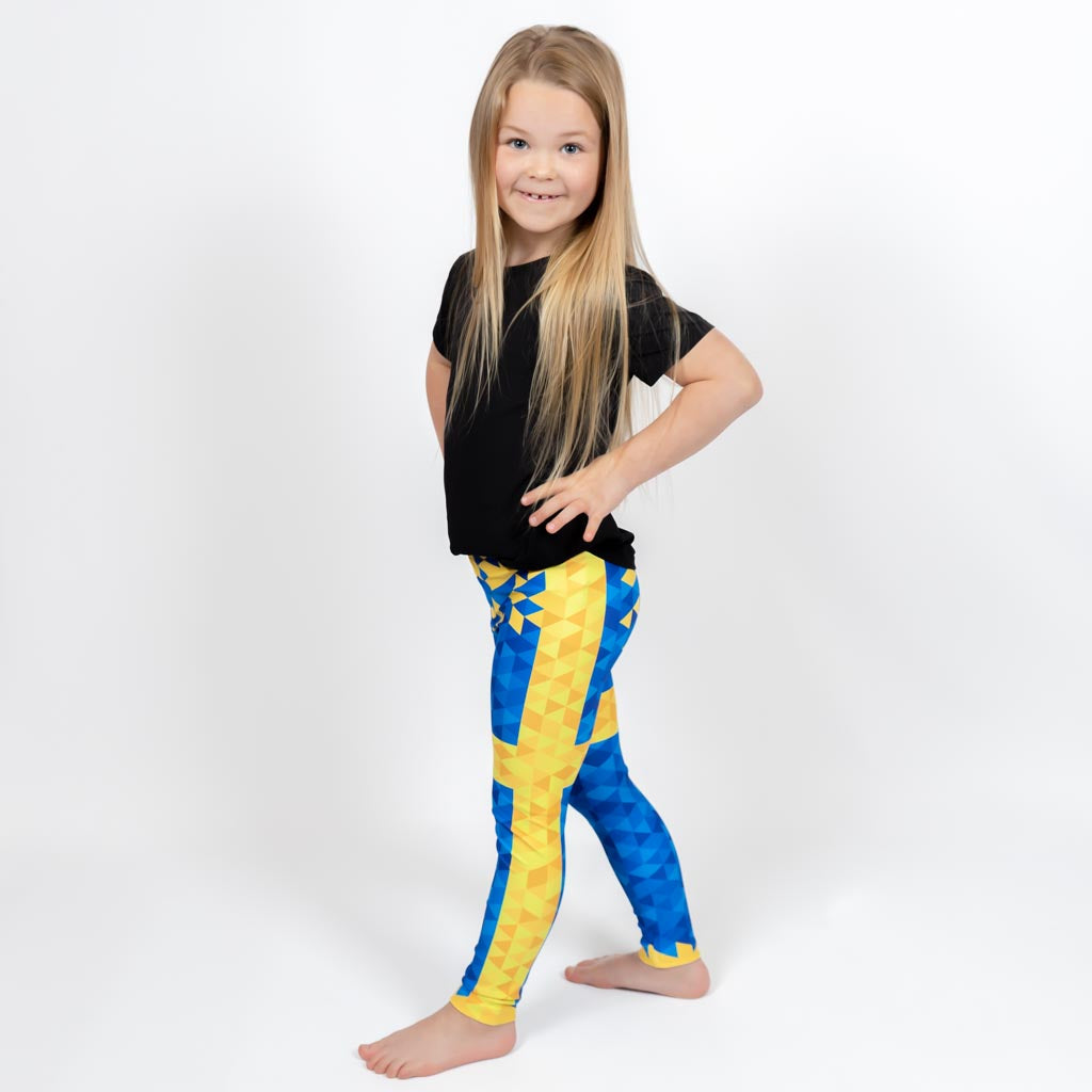 Block Kids Leggings - Shanghai Neil