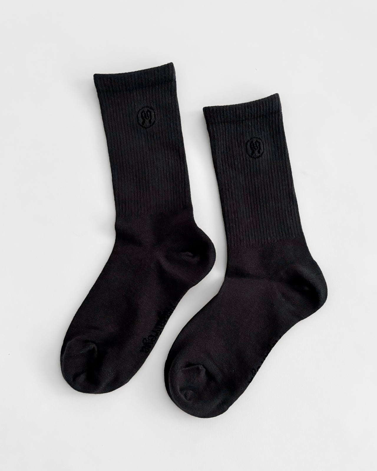 Zoe Deep Grey Socks - Uron Apparel