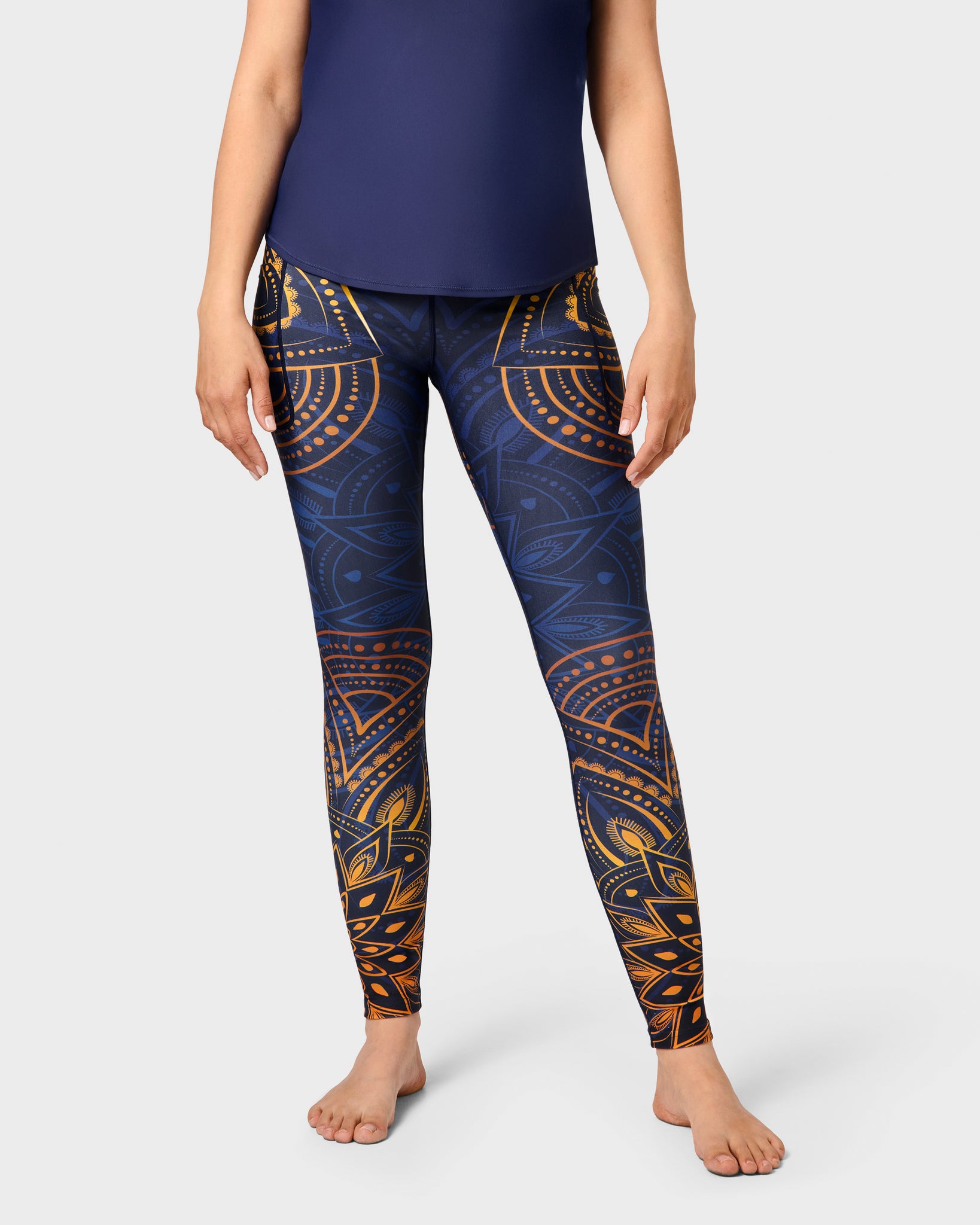 Signature Zora Mandala Leggings - Huabo