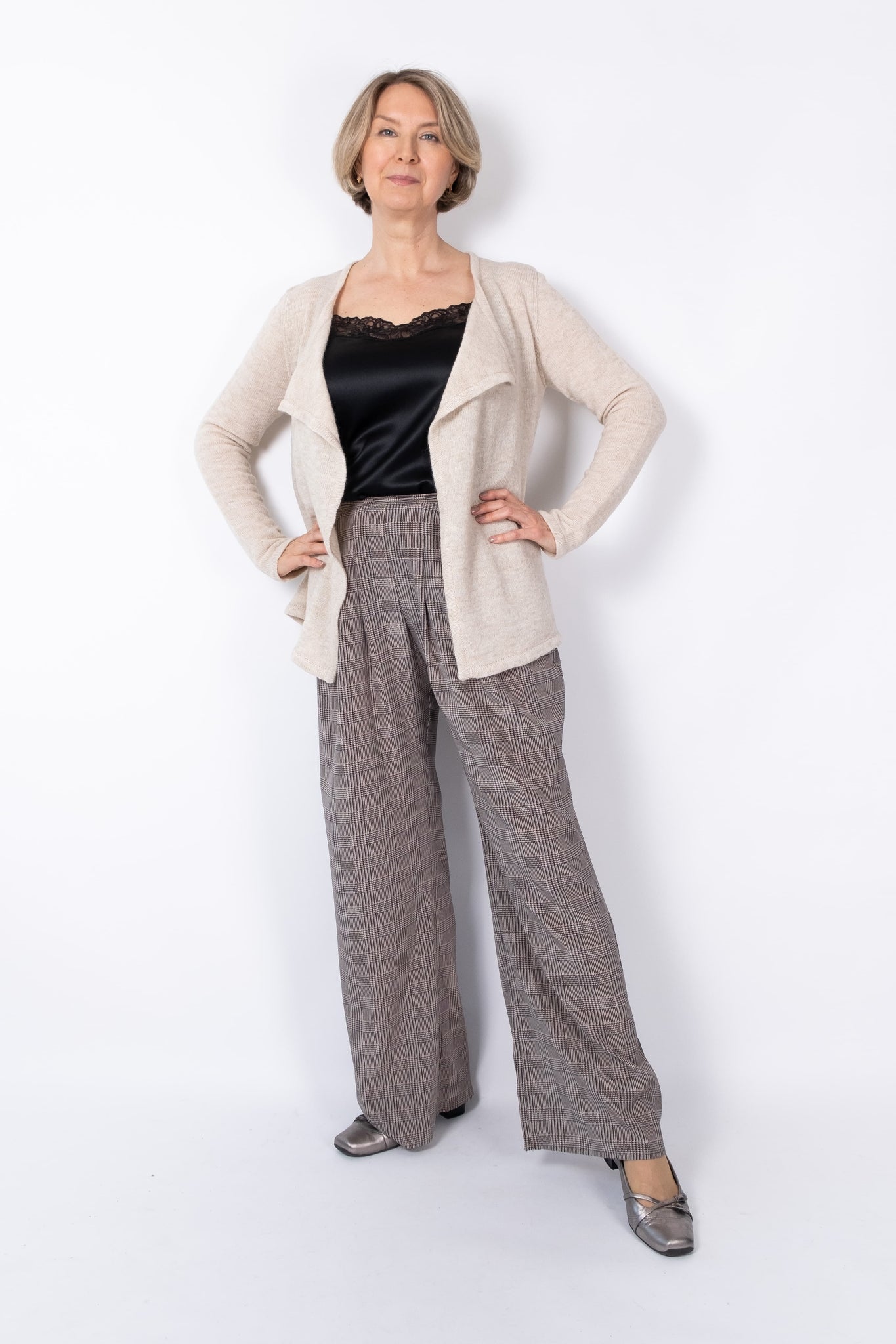 SILKE BUKSER NORAH creme - PAROL